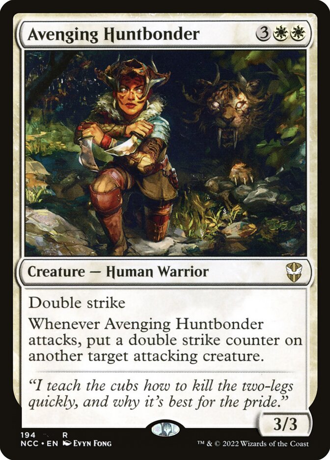 Avenging Huntbonder (194) - New Capenna Commander (NCC)