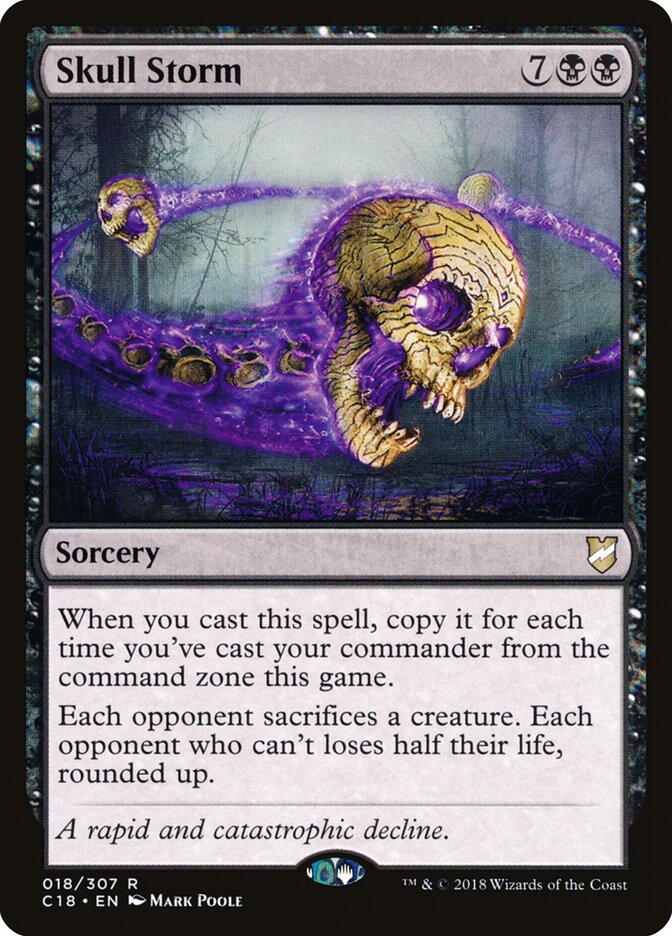 Skull Storm (18) - Commander 2018 (C18)