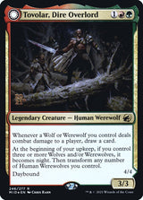 Tovolar, Dire Overlord // Tovolar, the Midnight Scourge (246s) - Innistrad: Midnight Hunt Promos (PMID)