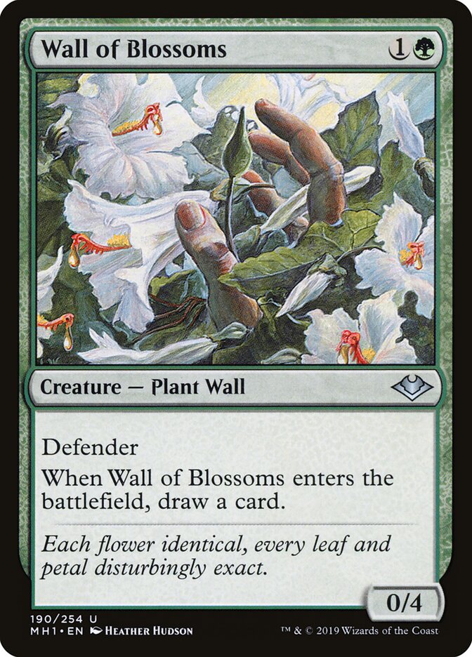 Wall of Blossoms (190) - Modern Horizons (MH1)
