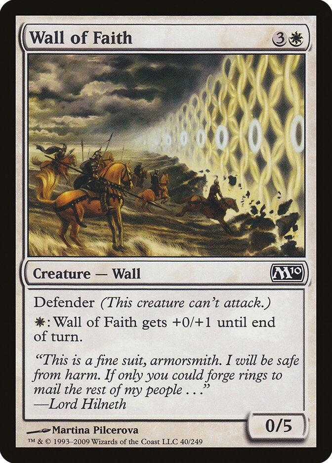 Wall of Faith (40) - Magic 2010 (M10)