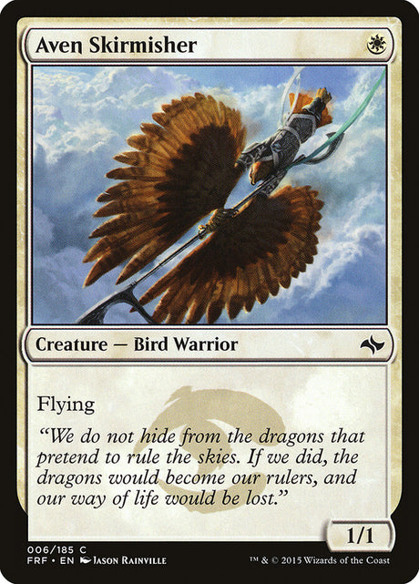 Aven Skirmisher (6) - Fate Reforged (FRF)
