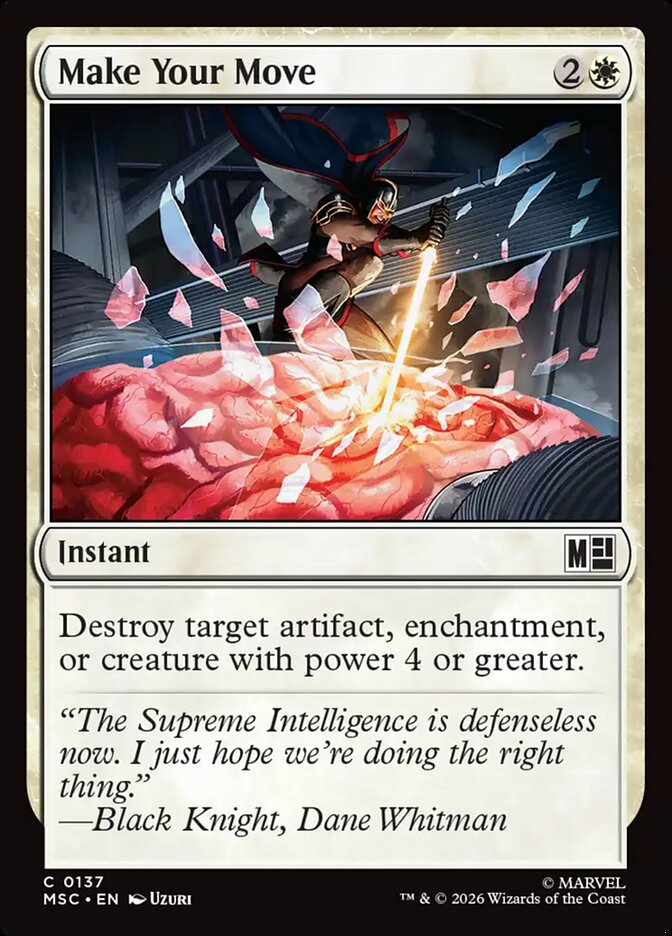 Make Your Move (137) - Marvel Super Heroes Commander (MSC)