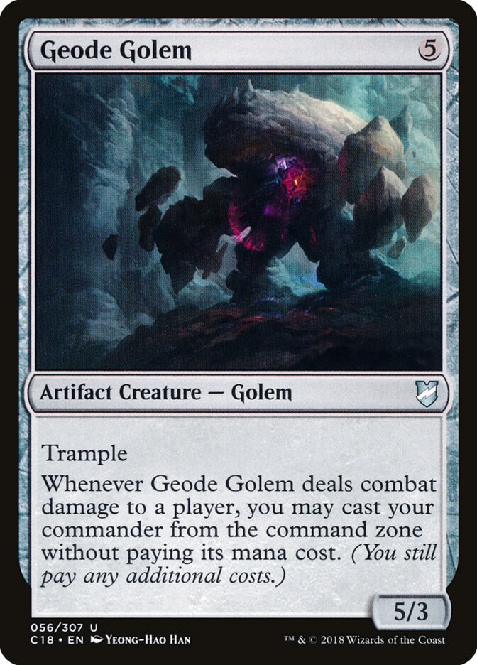 Geode Golem (56) - Commander 2018 (C18)