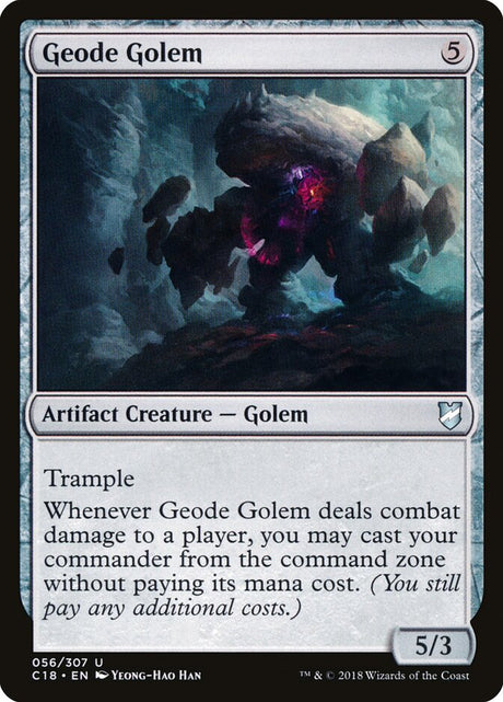 Geode Golem (56) - Commander 2018 (C18)