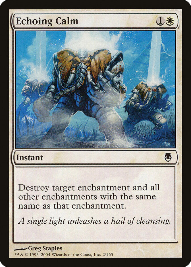 Echoing Calm (2) - Darksteel (DST)