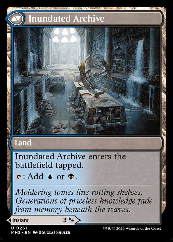 Waterlogged Teachings // Inundated Archive (261) - Modern Horizons 3 (MH3)