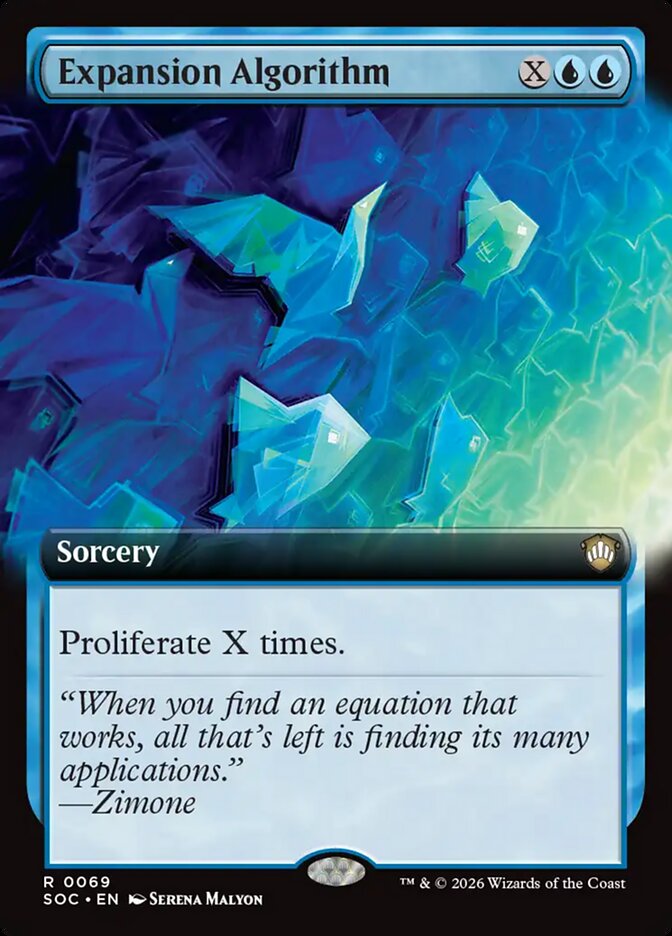 Expansion Algorithm (69) - Secrets of Strixhaven Commander (SOC)
