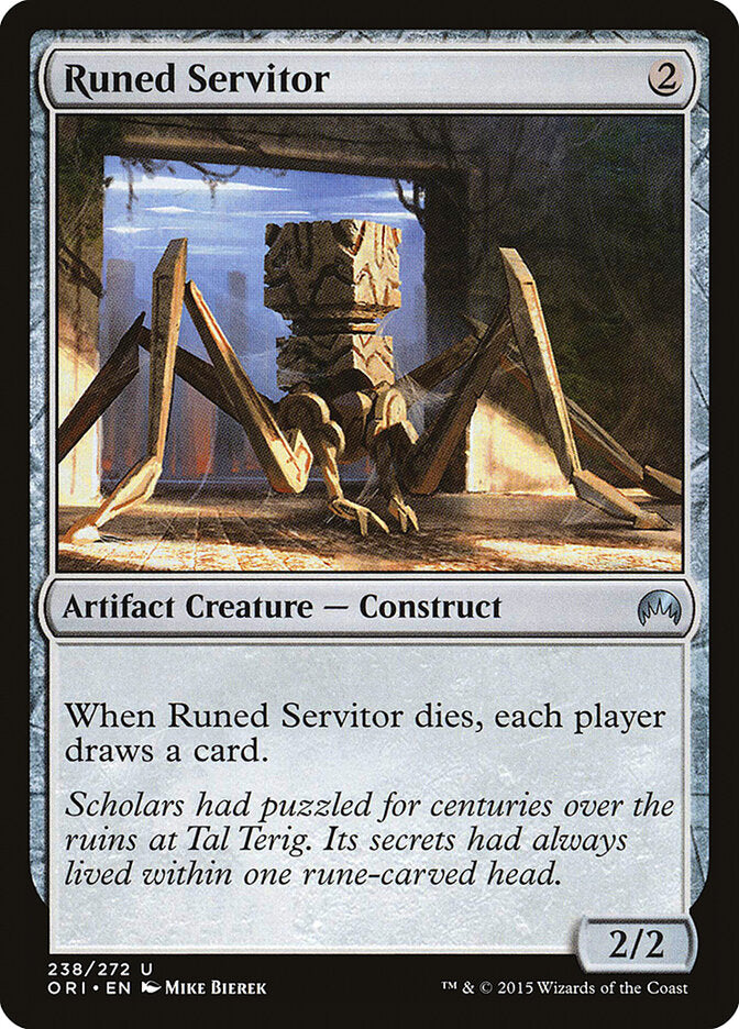 Runed Servitor (238) - Magic Origins (ORI)