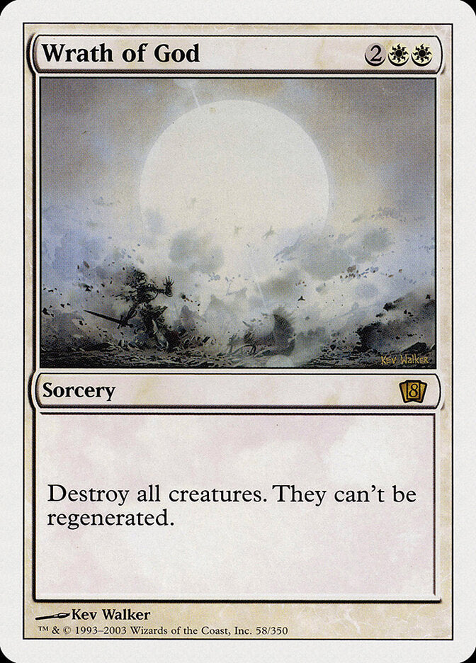 Wrath of God (58) - Eighth Edition (8ED)