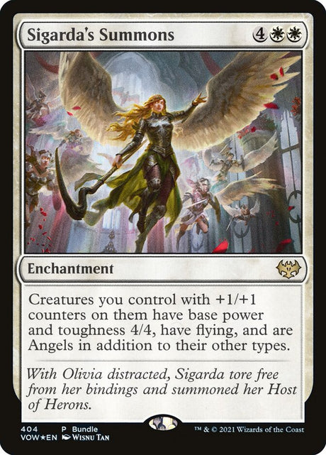 Sigarda's Summons (404) - Innistrad: Crimson Vow (VOW)