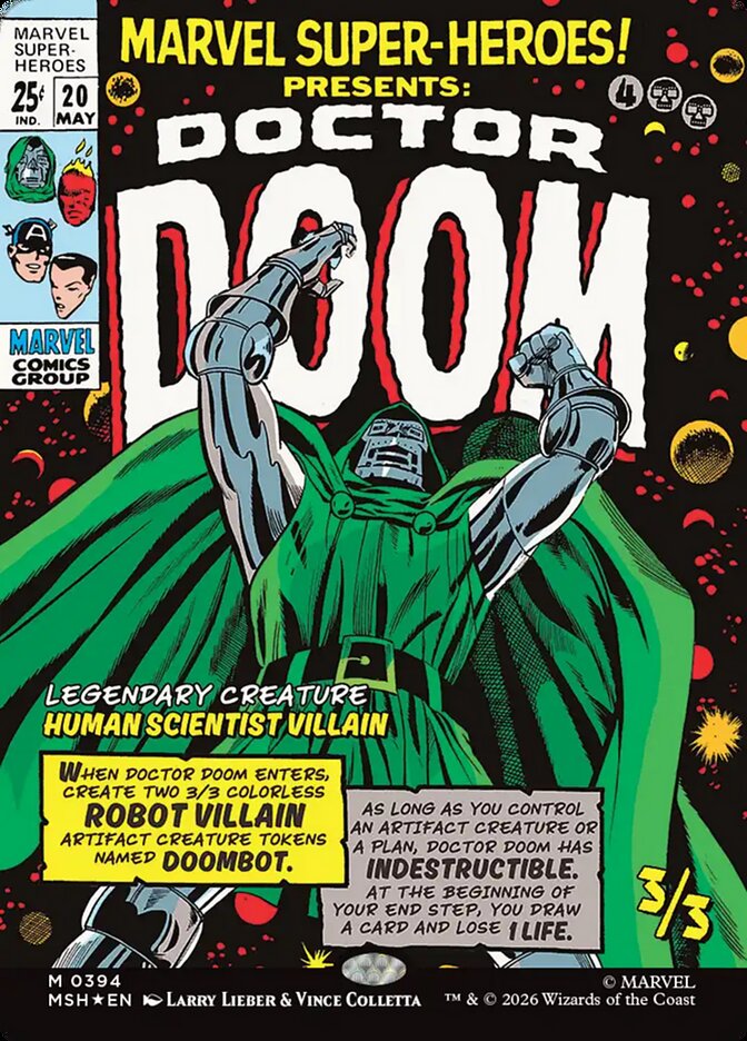 Doctor Doom (394) - Marvel Super Heroes (MSH)
