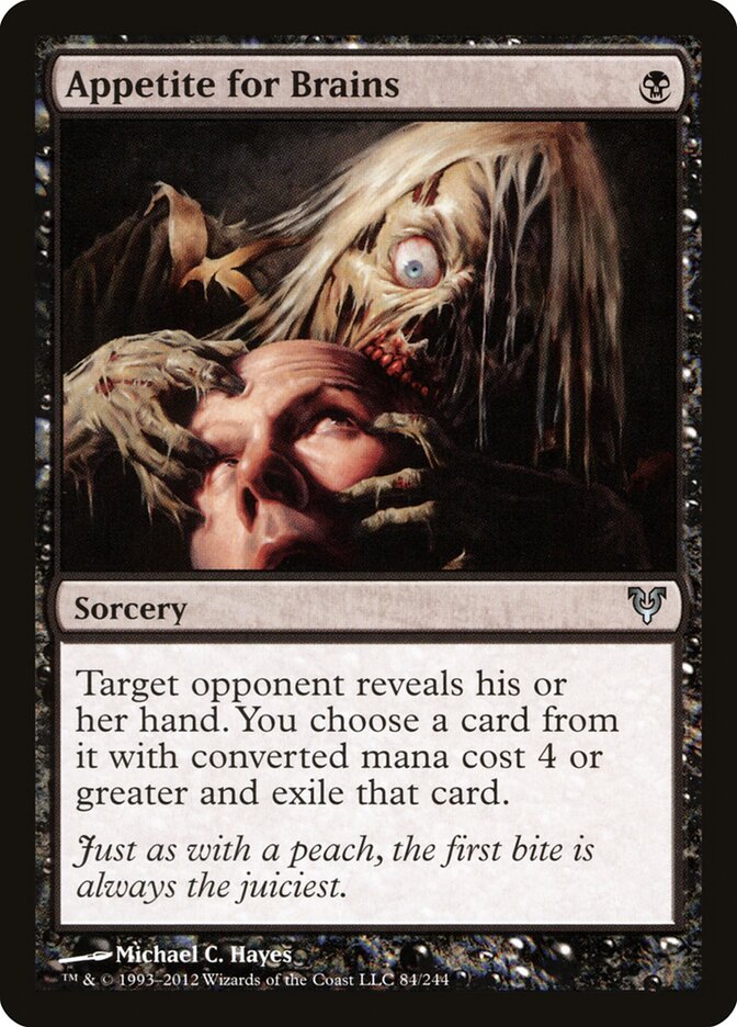 Appetite for Brains (84) - Avacyn Restored (AVR)