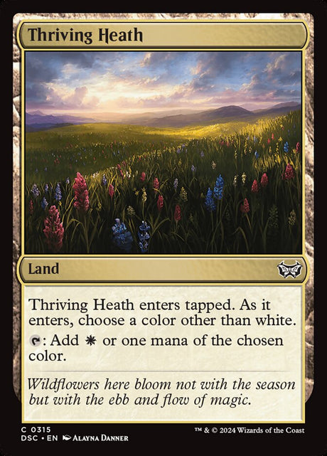 Thriving Heath (315) - Duskmourn: House of Horror Commander (DSC)
