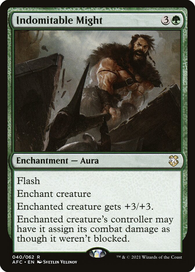 Indomitable Might (40) - Forgotten Realms Commander (AFC)