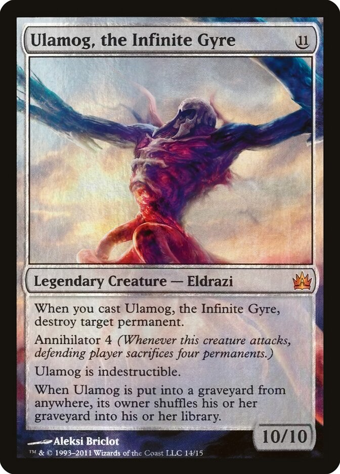 Ulamog, the Infinite Gyre (14) - From the Vault: Legends (V11)