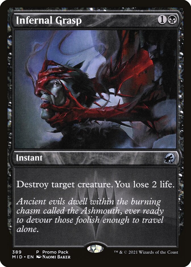 Infernal Grasp (389) - Innistrad: Midnight Hunt (MID)