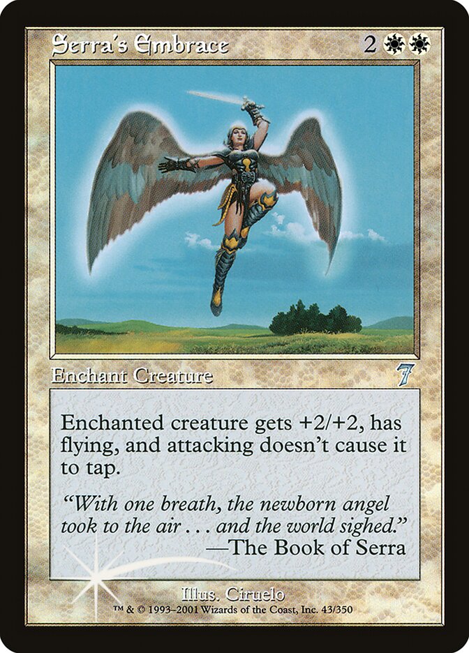 Serra's Embrace (43) - Seventh Edition (7ED)