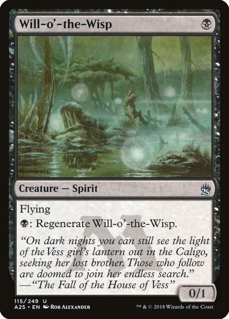 Will-o'-the-Wisp (115) - Masters 25 (A25)