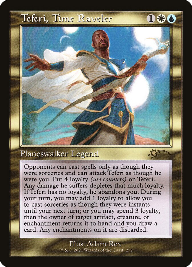 Teferi, Time Raveler (252) - Secret Lair Drop (SLD)