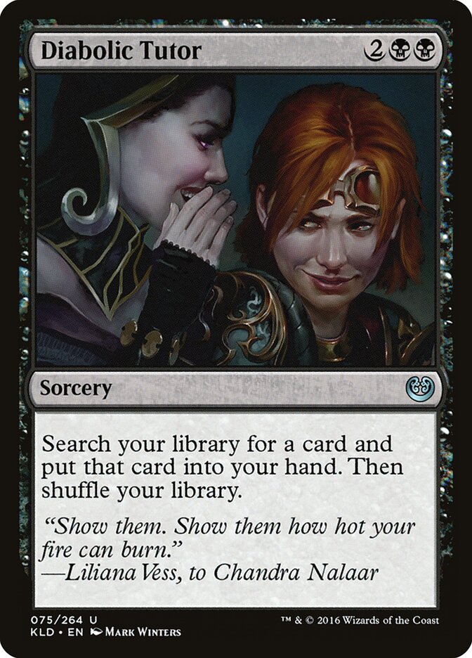 Diabolic Tutor (75) - Kaladesh (KLD)