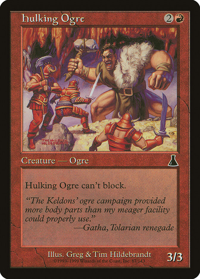 Hulking Ogre (87) - Urza's Destiny (UDS)