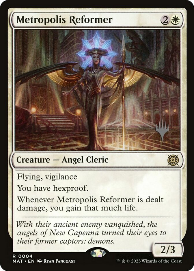 Metropolis Reformer (4p) - March of the Machine: The Aftermath Promos (PMAT)