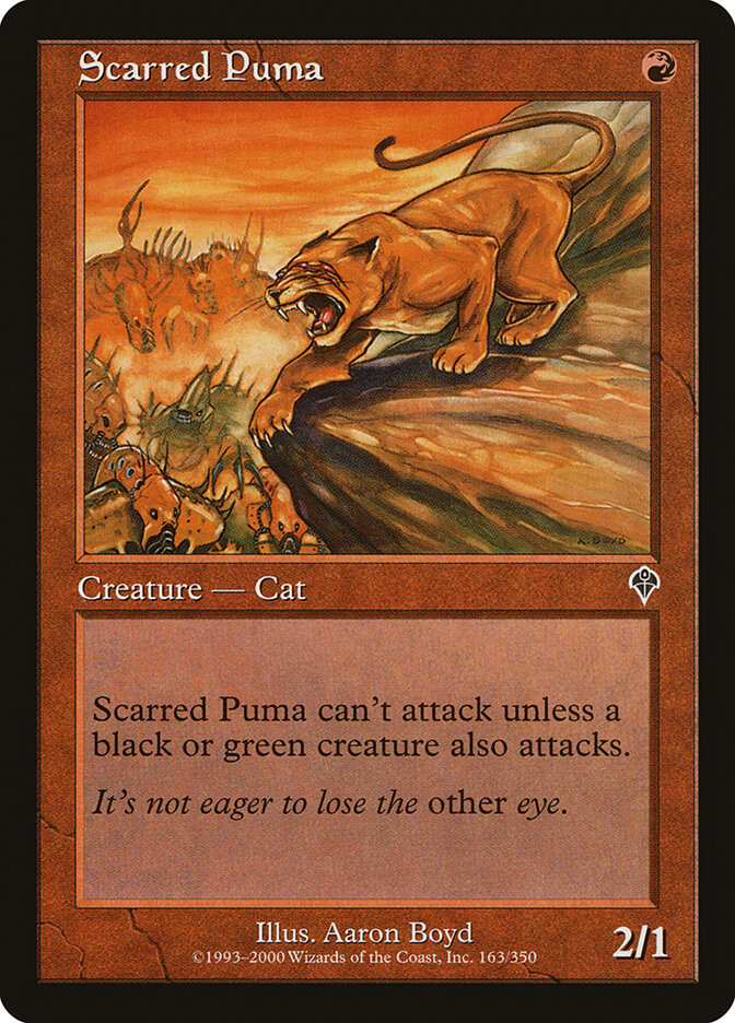 Scarred Puma (163) - Invasion (INV)