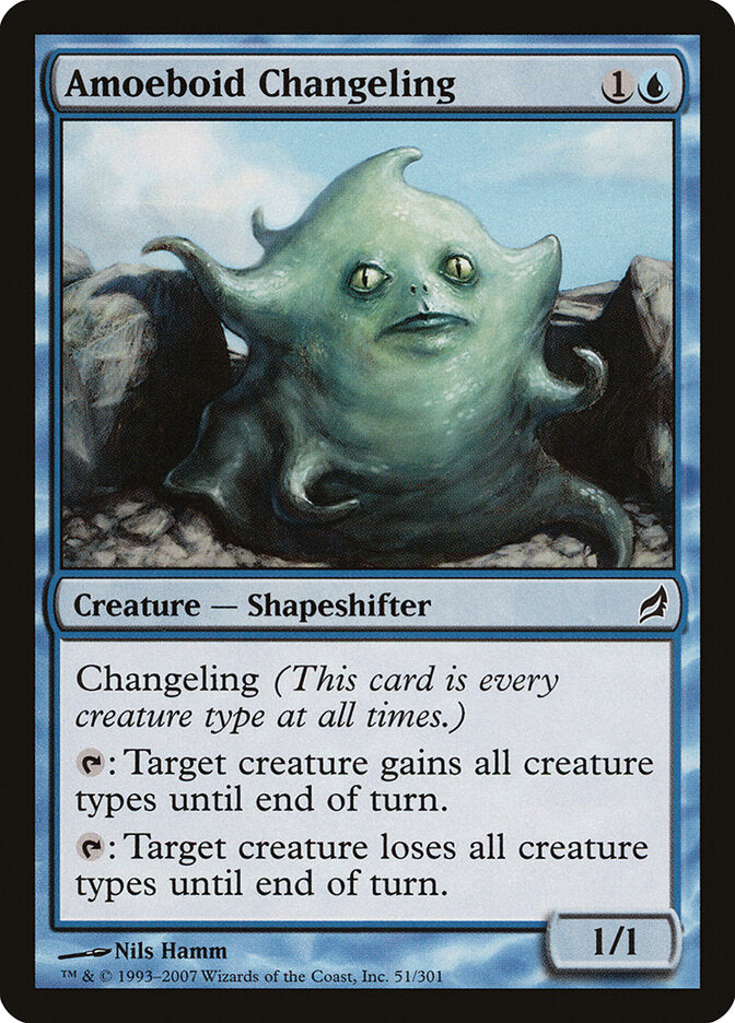 Amoeboid Changeling (51) - Lorwyn (LRW)