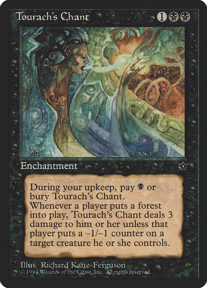 Tourach's Chant (47) - Fallen Empires (FEM)