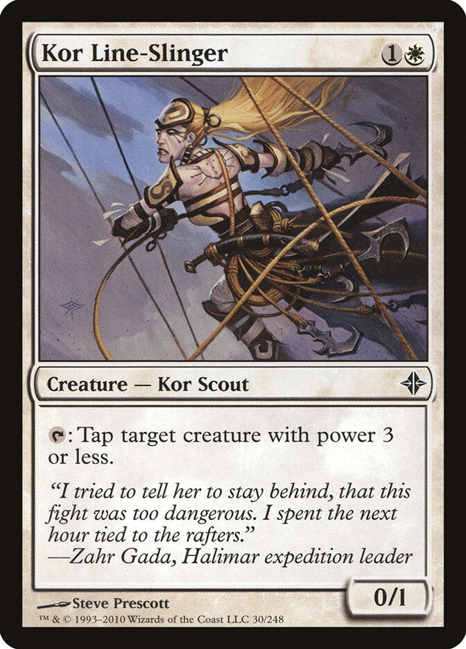 Kor Line-Slinger (30) - Rise of the Eldrazi (ROE)