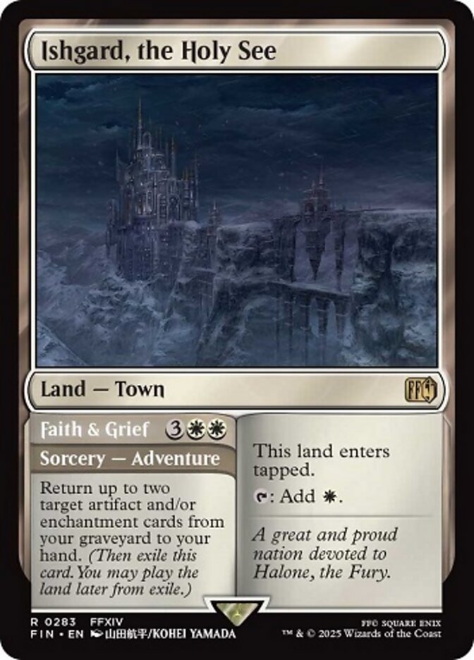 Ishgard, the Holy See // Faith & Grief (283) - [Foil] Final Fantasy (FIN)