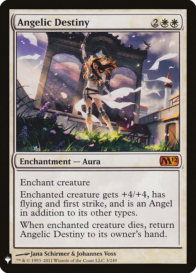 Angelic Destiny (M12-3) - The List (PLST)