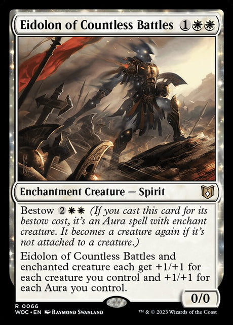 Eidolon of Countless Battles (66) - Wilds of Eldraine Commander (WOC)