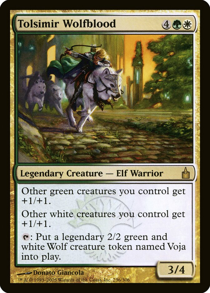 Tolsimir Wolfblood (236) - Ravnica: City of Guilds (RAV)