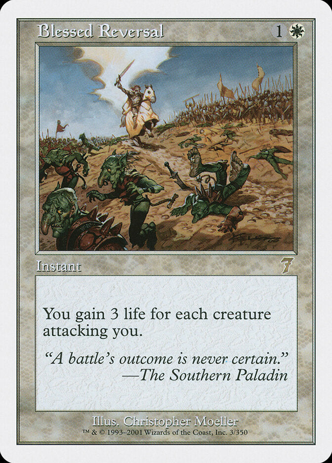 Blessed Reversal (3) - Seventh Edition (7ED)