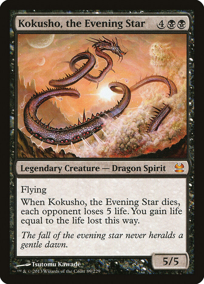 Kokusho, the Evening Star (89) - Modern Masters (MMA)