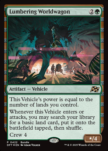 Lumbering Worldwagon (422) - Aetherdrift (DFT)