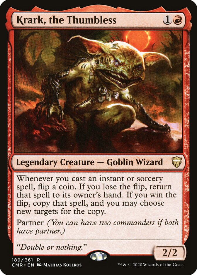 Krark, the Thumbless (189) - Commander Legends (CMR)