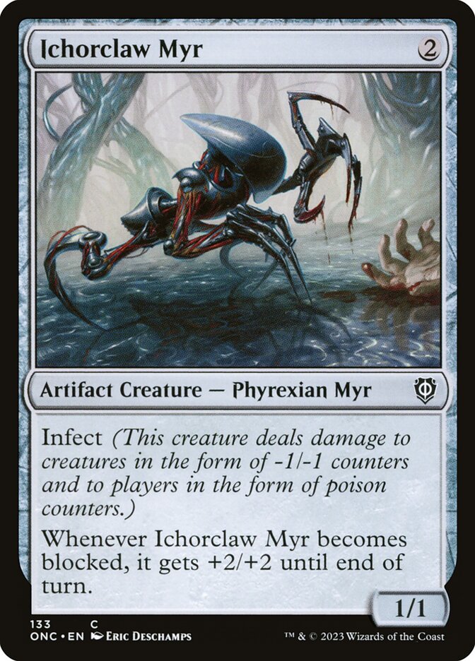 Ichorclaw Myr (133) - Phyrexia: All Will Be One Commander (ONC)