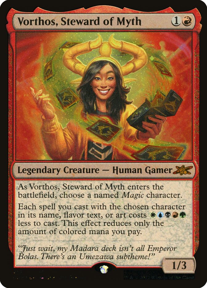 Vorthos, Steward of Myth (412) - Unfinity (UNF)