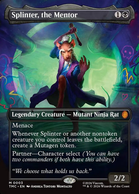 Splinter, the Mentor (3) - Teenage Mutant Ninja Turtles Eternal (TMC)