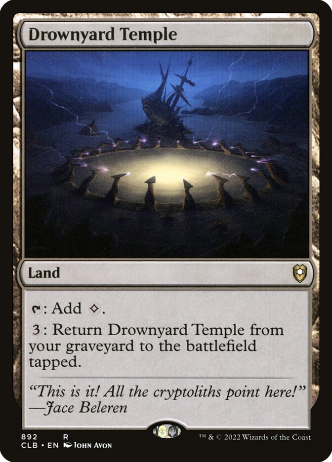 Drownyard Temple (892) - Commander Legends: Battle for Baldur's Gate (CLB)