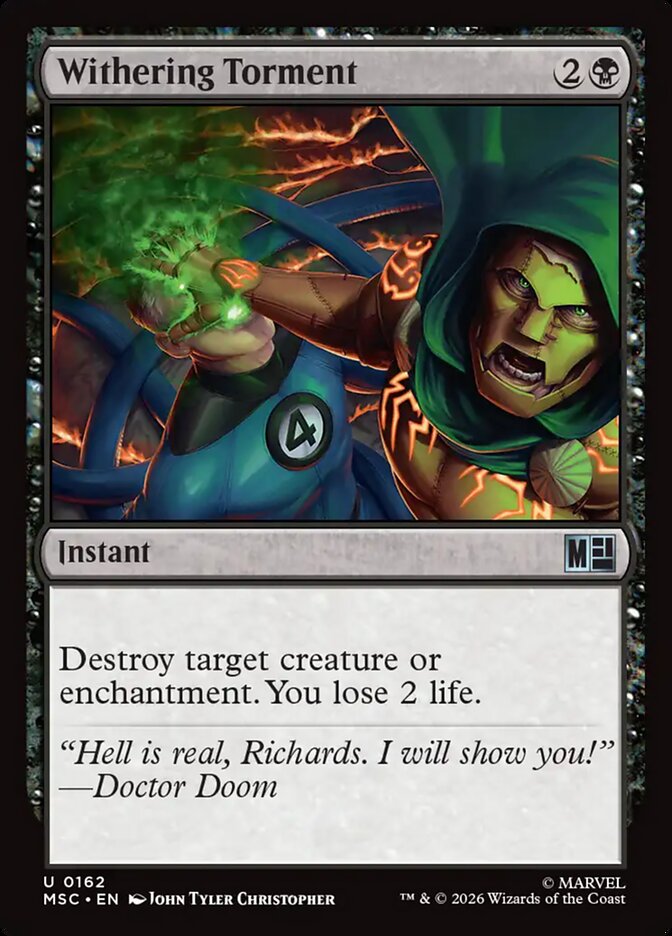 Withering Torment (162) - Marvel Super Heroes Commander (MSC)