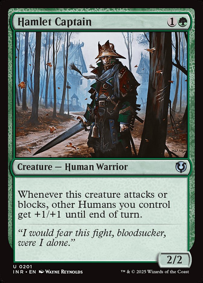 Hamlet Captain - [Foil] Innistrad Remastered (INR)