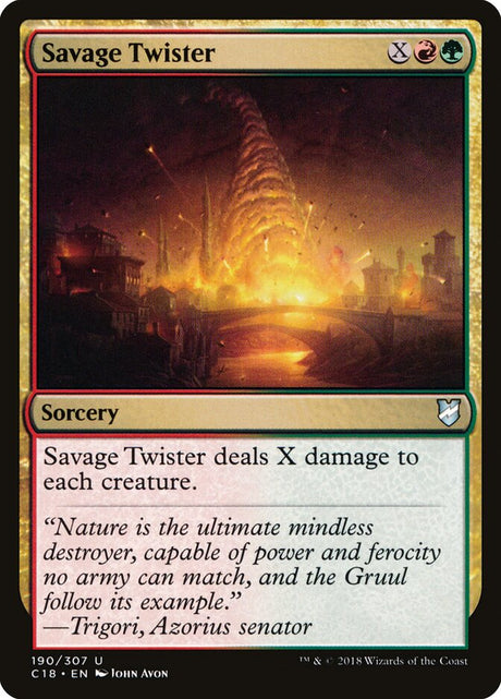 Savage Twister (190) - Commander 2018 (C18)