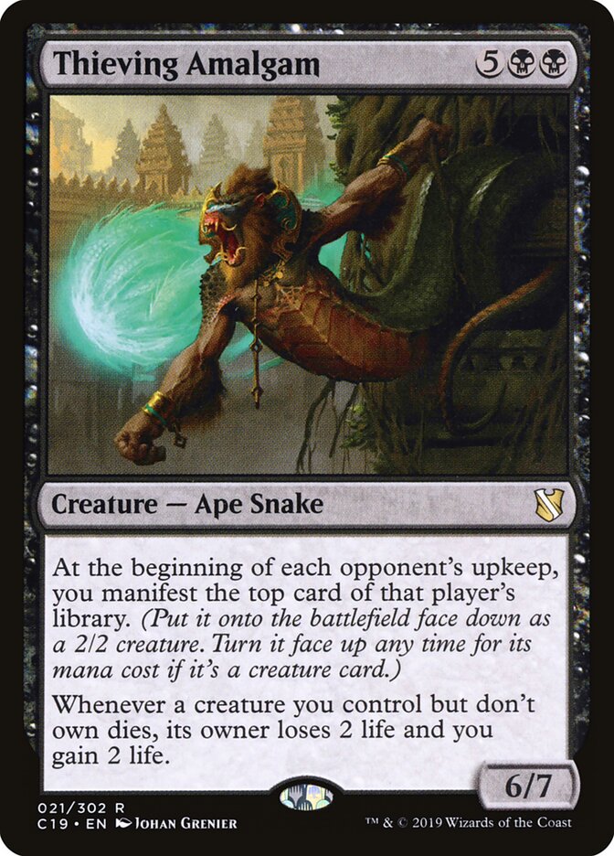 Thieving Amalgam (21) - Commander 2019 (C19)