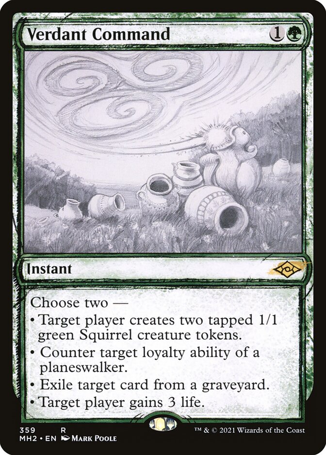 Verdant Command (359) - Modern Horizons 2 (MH2)