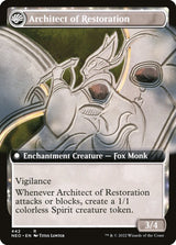 The Restoration of Eiganjo // Architect of Restoration (442) - Kamigawa: Neon Dynasty (NEO)