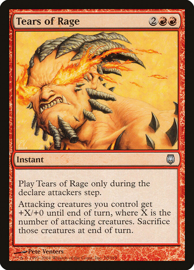 Tears of Rage (70) - Darksteel (DST)